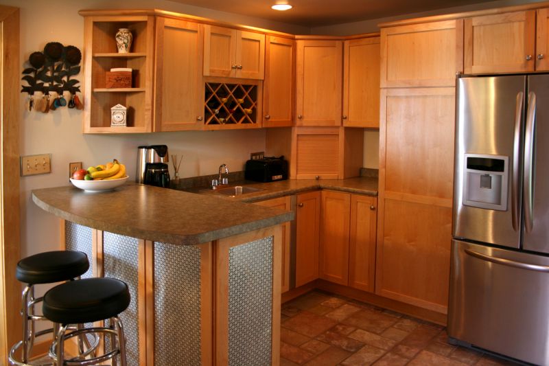 Refinished Kitchen Cabinets