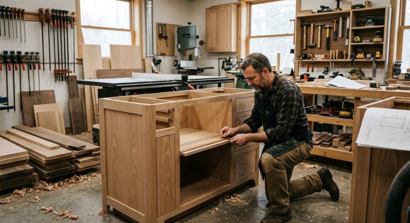 Custom Vanity Installation in Kokomo, IN