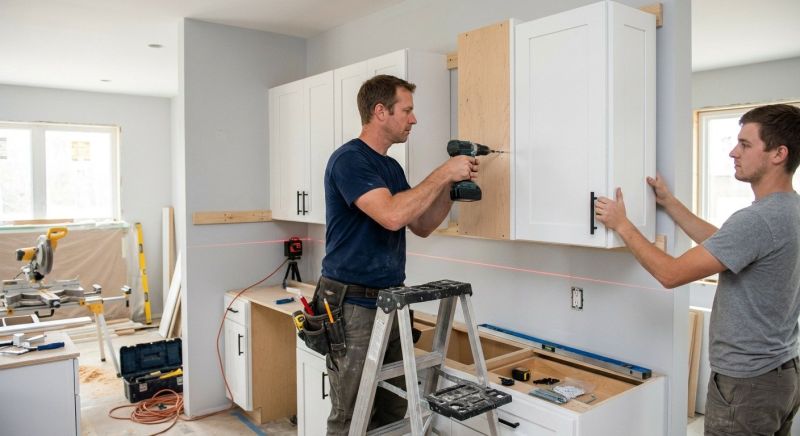 New Cabinets Installation in Carmel, IN