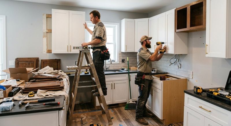 New Cabinets Installation in Kokomo, IN